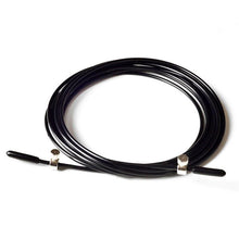Charger l&#39;image dans la galerie, Câble de remplacement de corde a sauter crossfit noir
