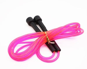 Corde a sauter de Fitness rose