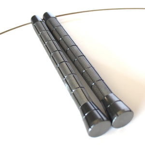 corde professionnel pour sauter gris foncé