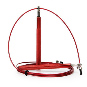 Corde à sauter de sport de crossfit rouge