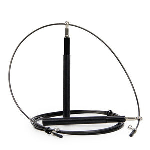 Corde à sauter de sport de crossfit noire