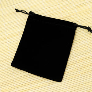 Free Shipping 20Pcs/lot 15x20cm Black Velvet Bag Cute Drawstring Jewelry Pouch Gift Bag Bracelet Watch Jewelry Packaging Bags