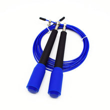 Charger l&#39;image dans la galerie, corde à sauter cable acier bleu
